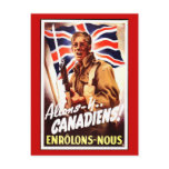 WW1 Collectors Card 1914 CANADA PROPAGANDA postcards
