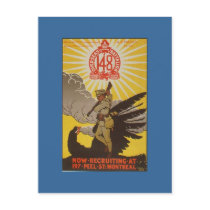 WW1 Collectors Card 1914 CANADA PROPAGANDA Post Cards