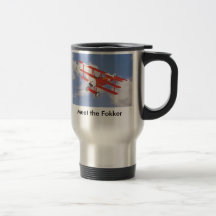WW1 fokker-triplane, Meet the Fokker Coffee Mug