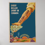 WW1 poster : Canada Prosperity Arm posters