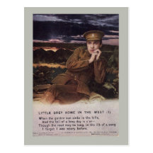 WW1 song Post Card