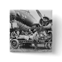 WW2 Aeroplane and Crew: 1940s