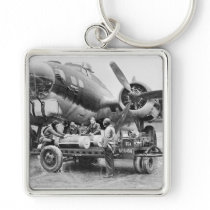 WW2 Aeroplane and Crew: 1940s