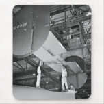 WW2 Aeroplane Factory, 1940s Mouse Pads