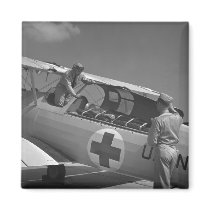 WW2 Red Cross Aeroplane