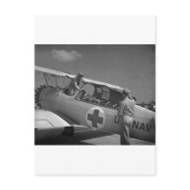 WW2 Red Cross Aeroplane