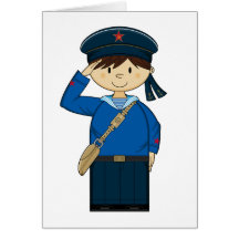 WW2 Russian Sailor Card