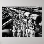 WW2 Truck Ladies, 1940s posters