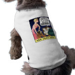WW2 Vintage War Bonds Poster Dog Tshirt
