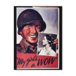 Ww2 Wow Postcard