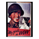 Ww2 Wow Postcard