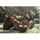 WW II Landing Craft Wreck on Amchitka Island photo sculptures