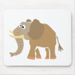 WW- Primitive Art Elephant Mouse Mats