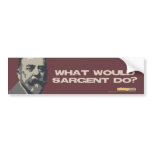 WW Sargent Do? Bumper Sticker bumper stickers