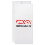 WWAD...What Would an Attorney Do? Personalized Rack Card