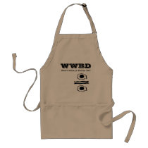 WWBD, What Would Bacon Do? Apron