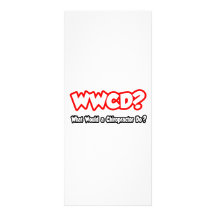 WWCD...What Would a Chiropractor Do? Rack Card Template