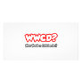 WWCD...What Would a Christian Do? Customized Photo Card