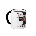 WWI ERNST UDET FOKKER D. VII MUG