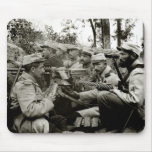 WWI French Machine Gun Crew Mouse Pad