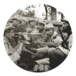 WWI French Machine Gun Crew stickers