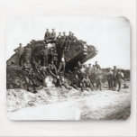 WWI German Soldiers, English Tank mousepads
