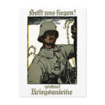 WWI German War Bond Poster postcards