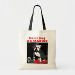 WWI Marine Corps Devil Dog Canvas Bags