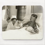 WWI Nurse and Soldier mousepads