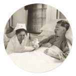 WWI Nurse and Soldier stickers