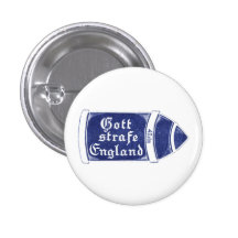 WWI Punish England Pinback Buttons