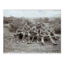 WWI Soldiers Postcard