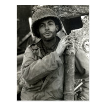 WWII American Soldier in Hurtgen Forest Post Cards
