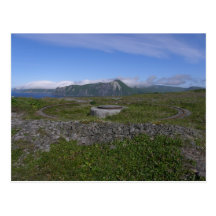 WWII Artillery Mount, Unalaska Island Postcards