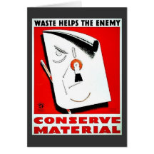 Wwii Conserve Card