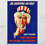 Wwii Counting Flyer Design