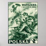WWII Defenders of Warsaw posters
