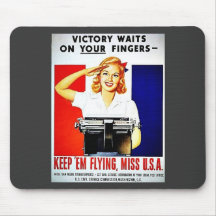 Wwii Flying2 Mousepads