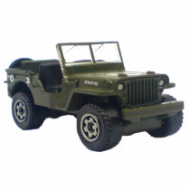 WWII Jeep Magnet