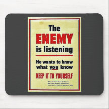 Wwii Listening Mousepads