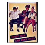 Wwii Loose Talk4 Post Cards
