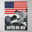 WWII Patriotic Poster / War Effort posters