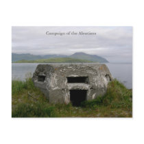 WWII Pillbox on the beach, Dutch Harbour, AK