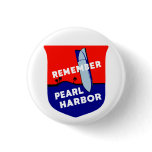 WWII Remember Pearl Harbour buttons
