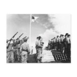 WWII Salute to Fallen Soldiers postcards