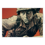 WWII Soldier Greeting Cards
