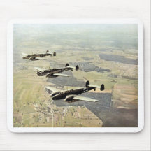 WWII Three Messerschmitt ME-110 Mouse Mats