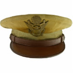 WWII US Army Captain's Hat Pin photo sculptures