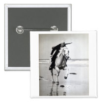 WWII US Coast Guard on Horseback buttons