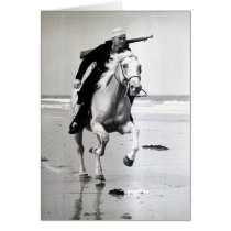 WWII US Coast Guard on Horseback cards
